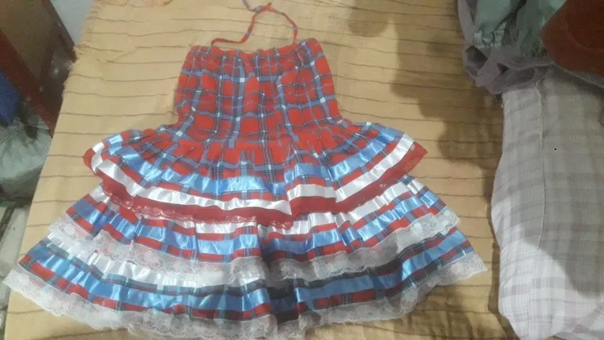 Vestido Junino de Tecido- para meninas com mais de 10 anos - Negociável