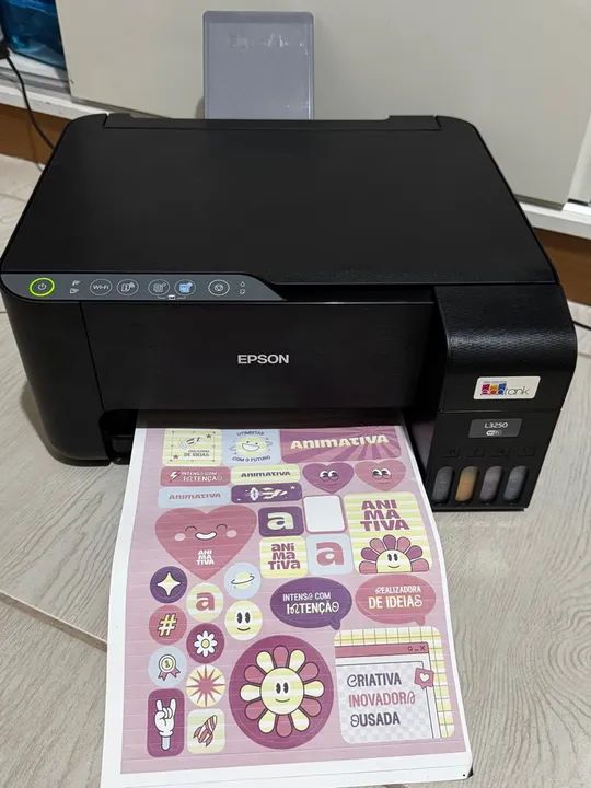 Impressora Epson L3250 com tinta SUBLIMATICA  - Foto 3