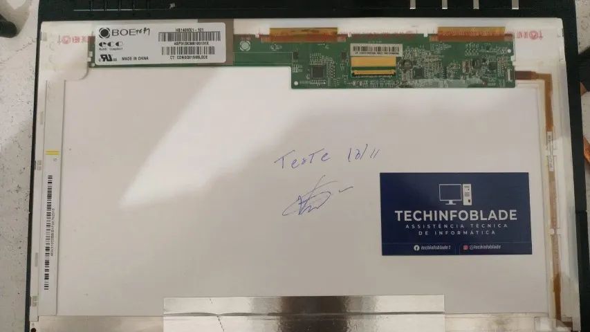 Tela display usada 14 polegadas 40 pinos 