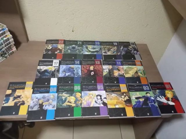 Fullmetal alchemsit manga volumes variados LEIA A DESCRIÇÃO)