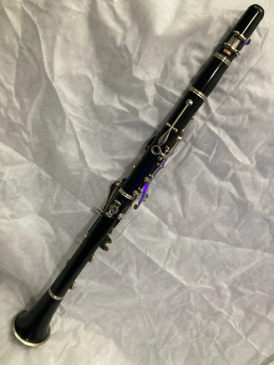 Clarinete Eagle niquelado Bb 16 chaves