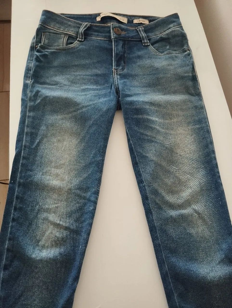 Calça jeans feminina skinny com  Strech - Foto 2