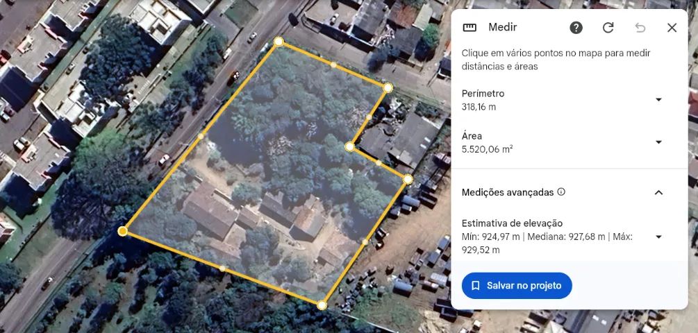 Lote/Terreno de esquina, com 5.520m² no Bairro Tatuquara