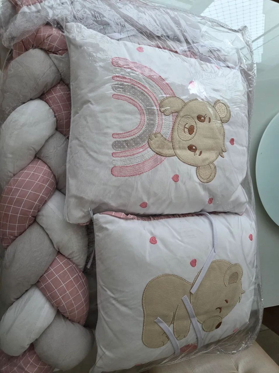 Kit Berço Margia Charlotte Rose 10 Peças  - Foto 3