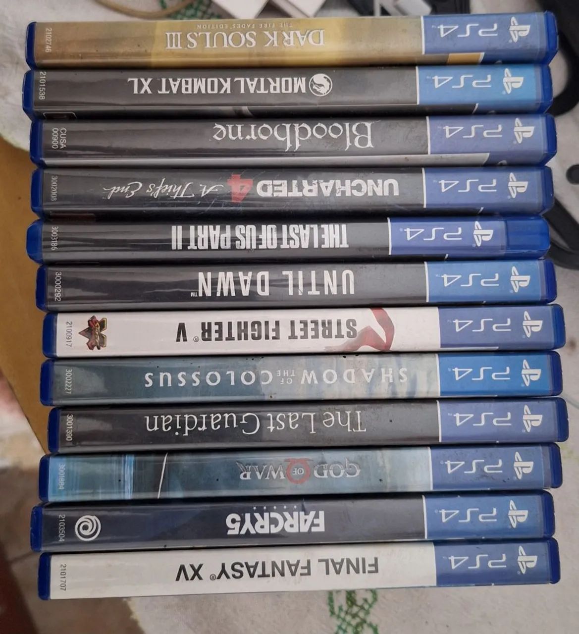 JOGOS PS4 CONJUNTO E UNIDADE ( NEGOCIÁVEL) - Jogos de Vídeo Game