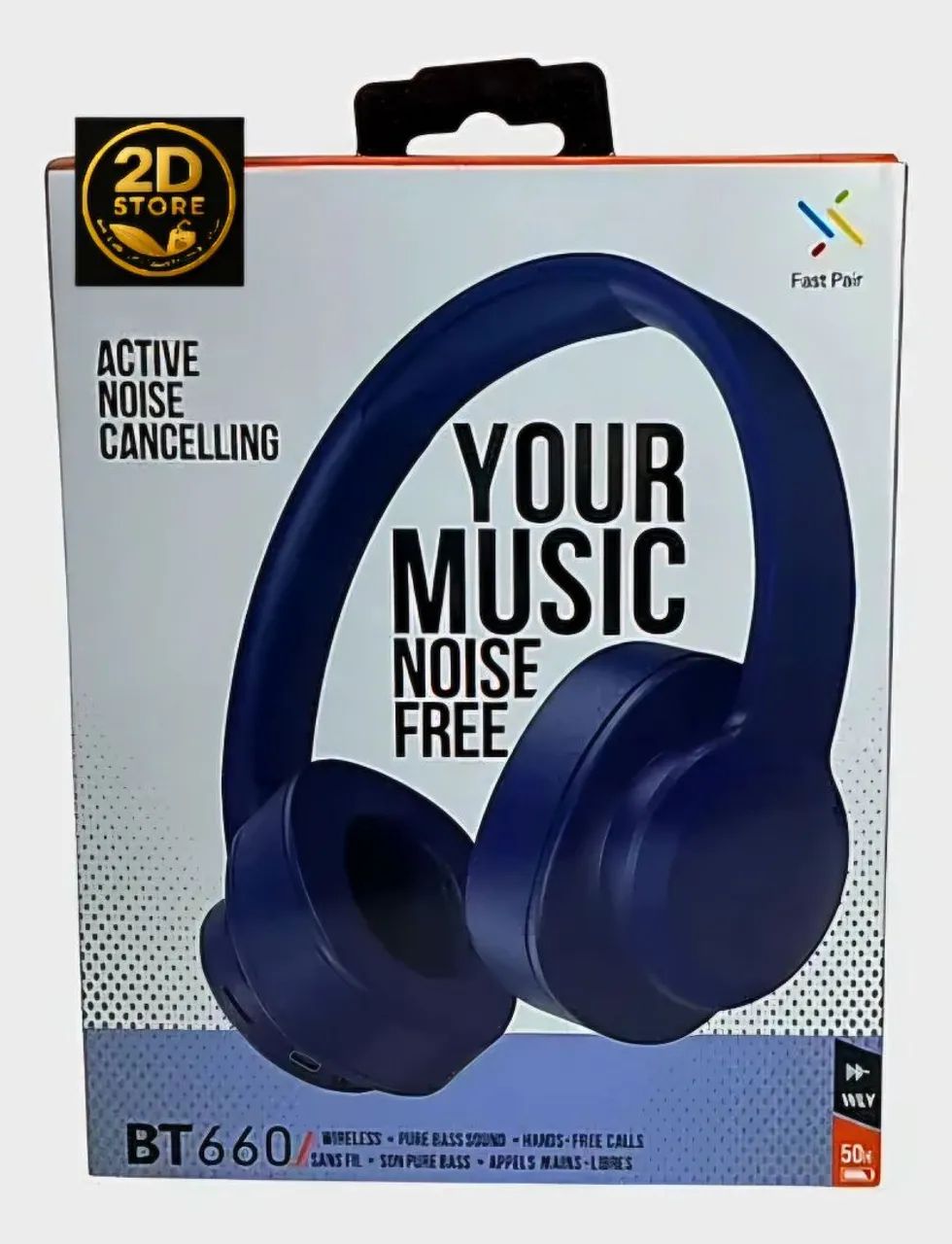 Headphone Bluetooth com Cancelamento de Ruído - BT660