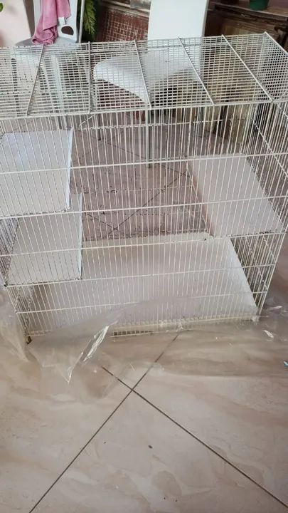 Gaiola Ipanema para Chinchilas e twisters  - Foto 4