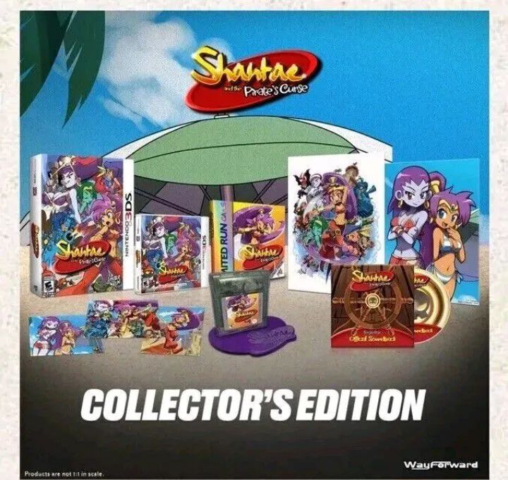Shantae and the Pirate's Curse Nintendo 3DS Collectors