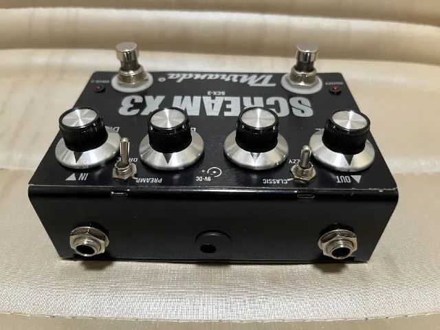 Pedal T Miranda Scx-3 Scream X3 Overdrive - Conservadão