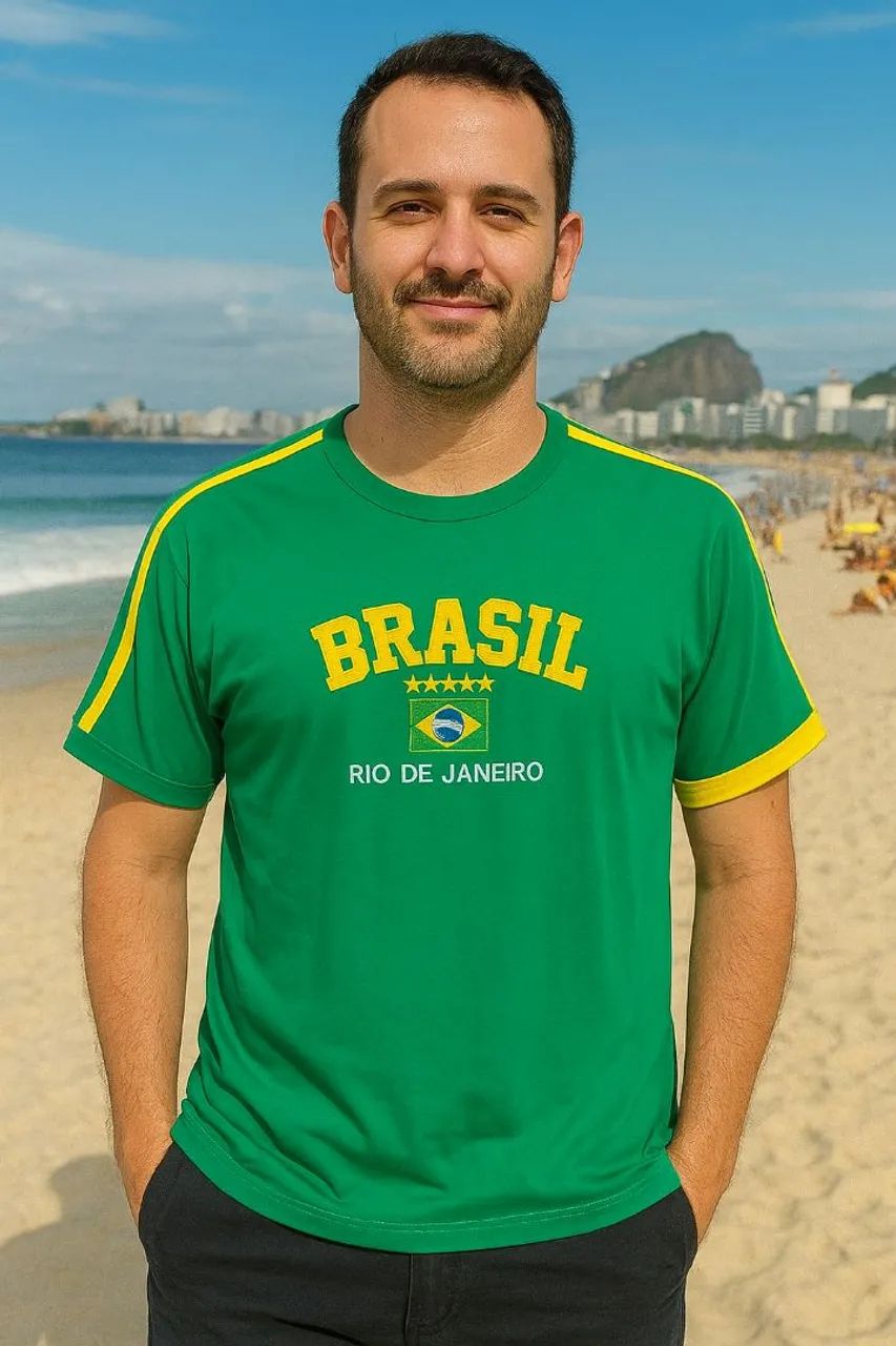 Camisa Brasil Rio de Janeiro  - Foto 2