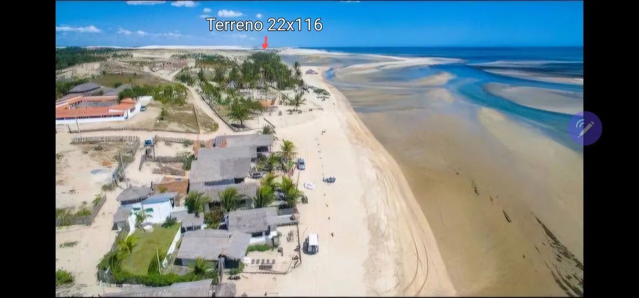 Lindíssimo terreno na praia da Tatajuba, frente Mar - Foto 4