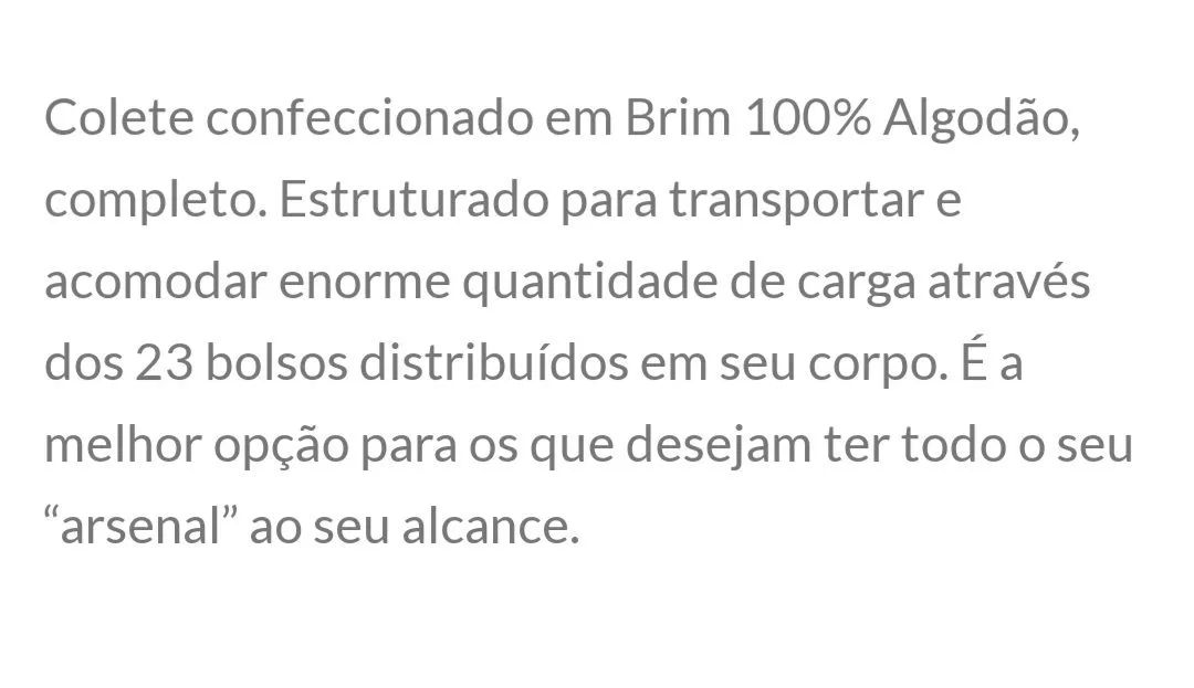 Colete MTK original- Tamanho G (Fotógrafo, Pescaria, Biólogo)  - Foto 6