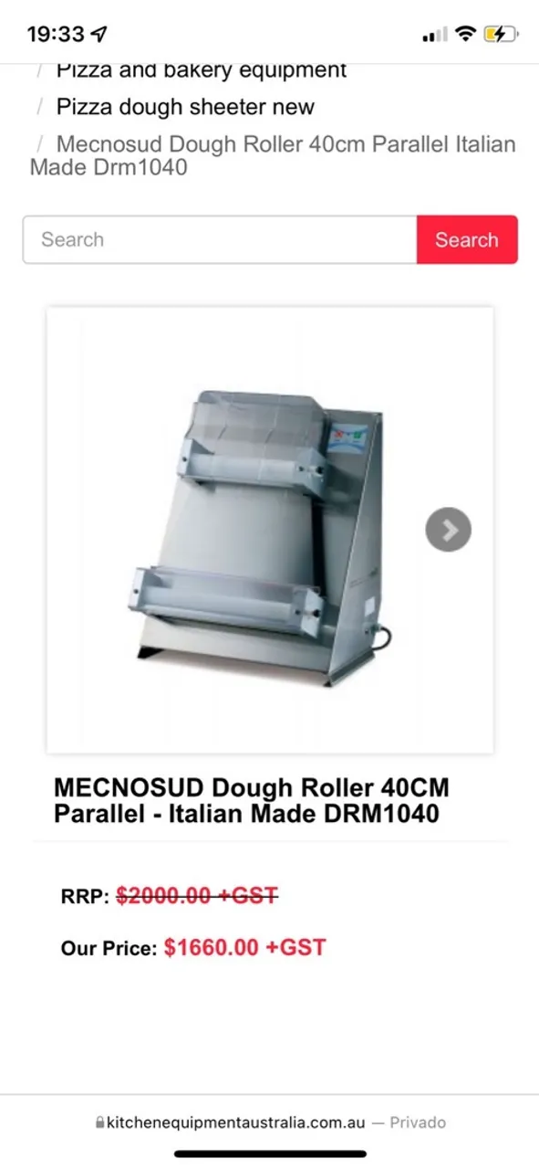 Cilindro para massas (italiano)