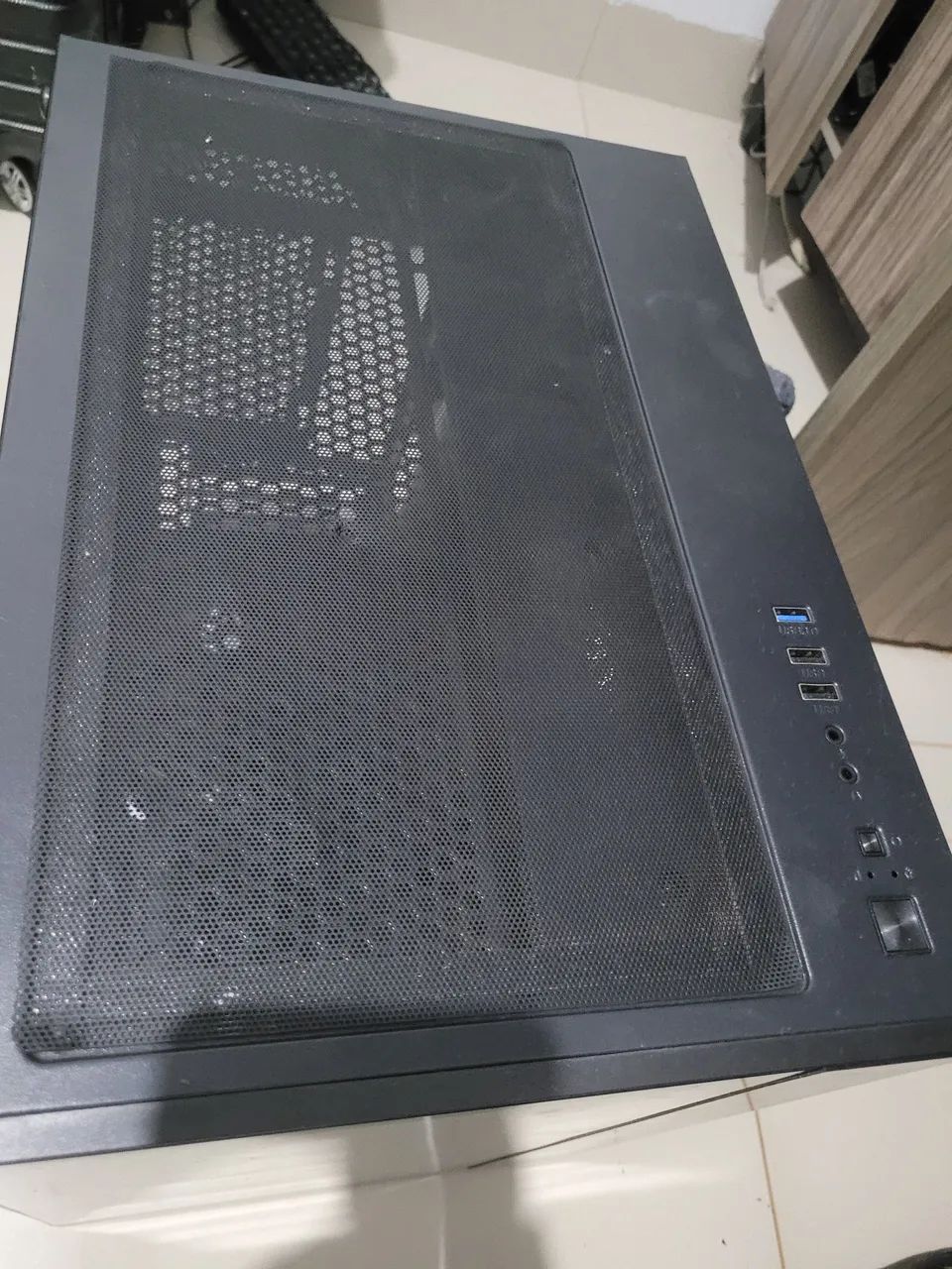 Gabinete Gamer HX 710l Series (NÃO ACOMPANHA PARAFUSOS) + 3 Ventoinhas (Fans) - Foto 2