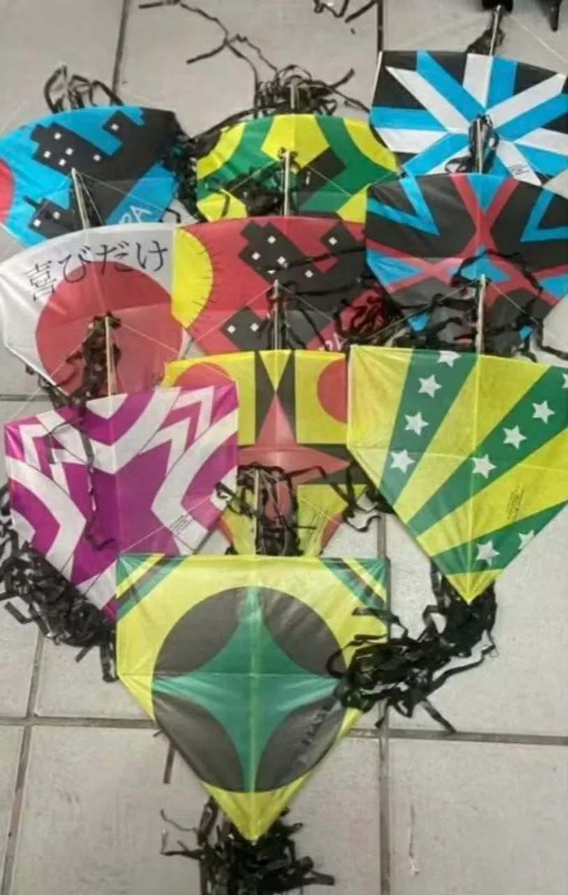Kit 10 pipas 50cm Com Rabiola - Diversão Garantida!