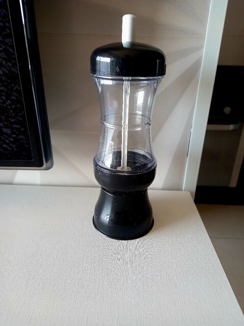 Açucareiro moderno de clique - Preto  - Foto 2