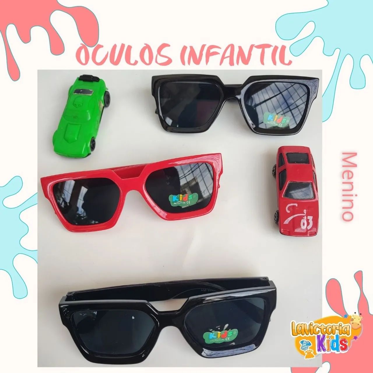 Oculos de sol infantil no atacado  - Foto 4