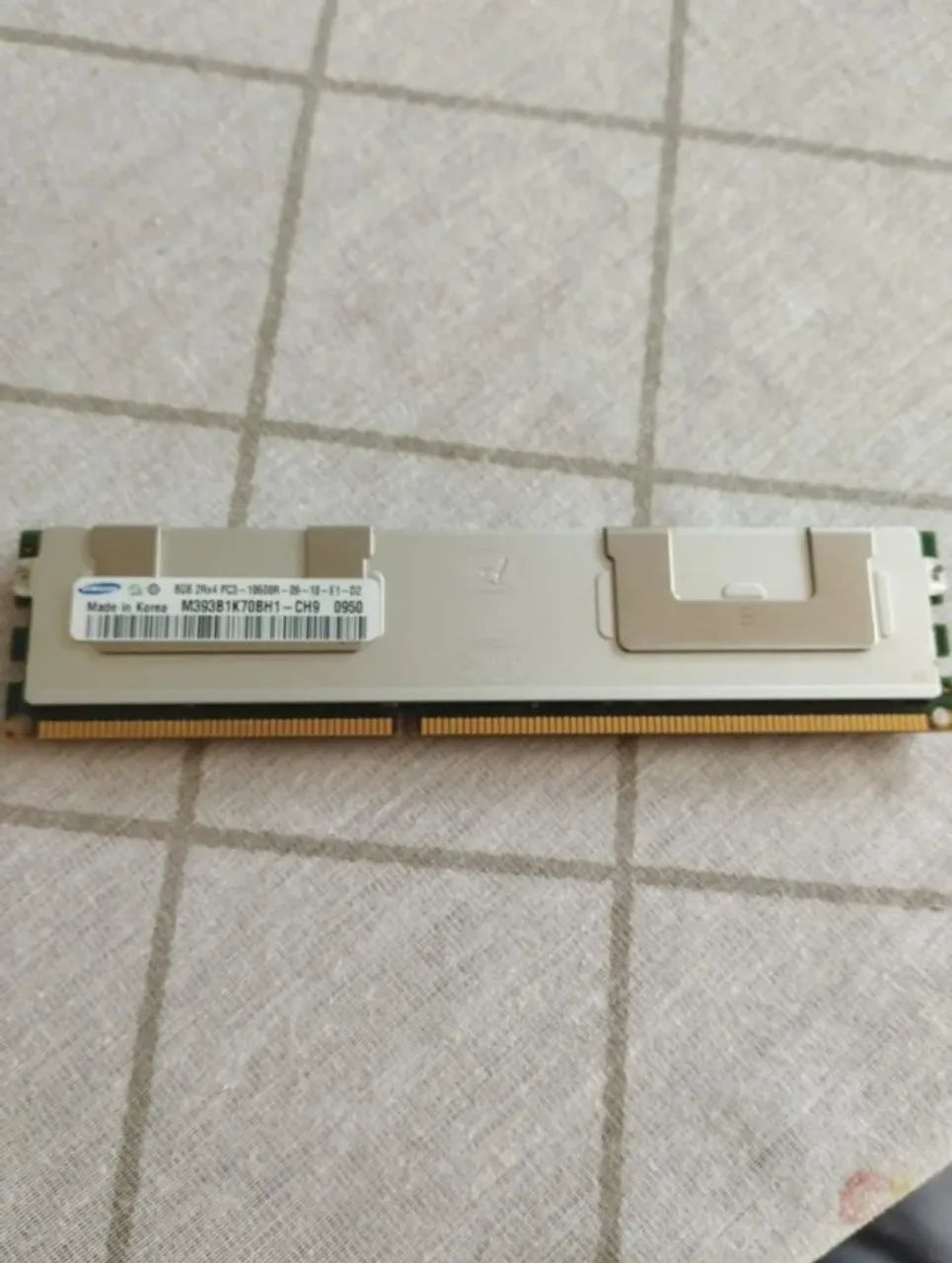 Memoria ECC ddr3 8gb