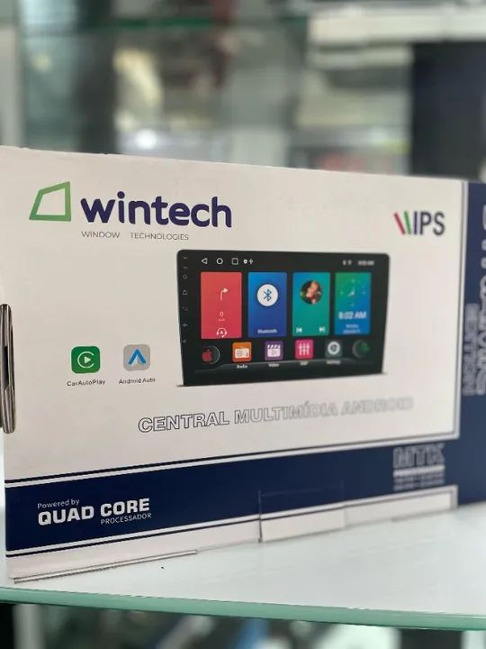 Multimídia Wintech 9 Polegadas Sistema Android 2GB RAM + 32GB Mem
