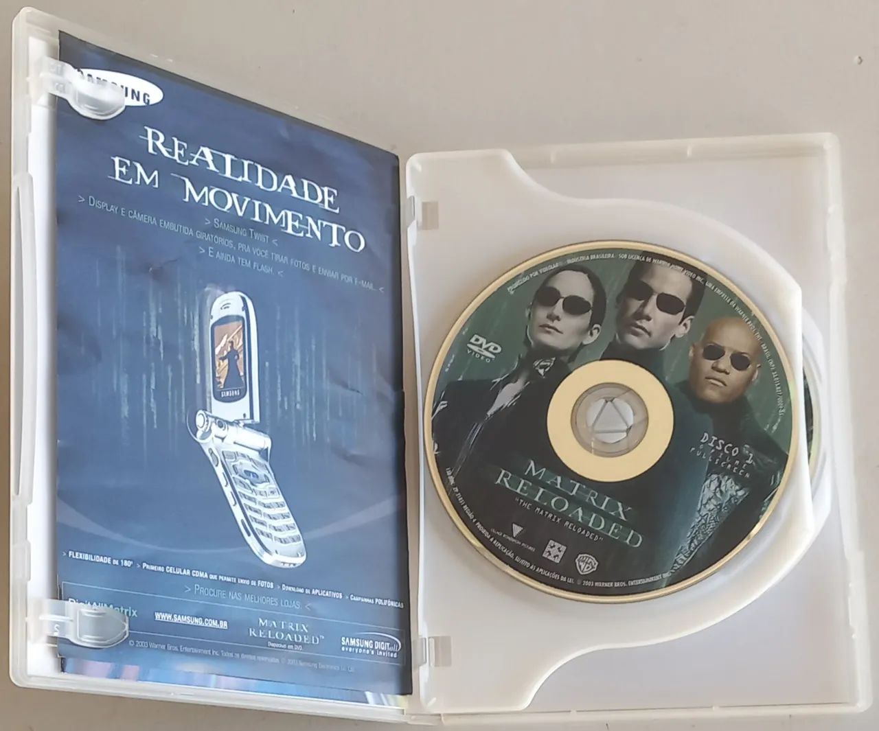 DVD Matrix Reloaded - Edição Dupla - Foto 2
