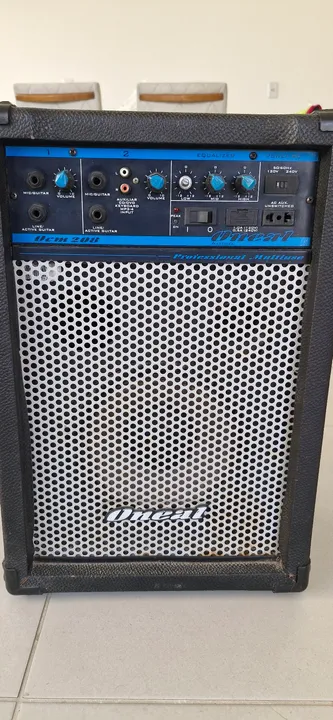 Aceito Propostas - Caixa Amplificada Oneal Ocm 208