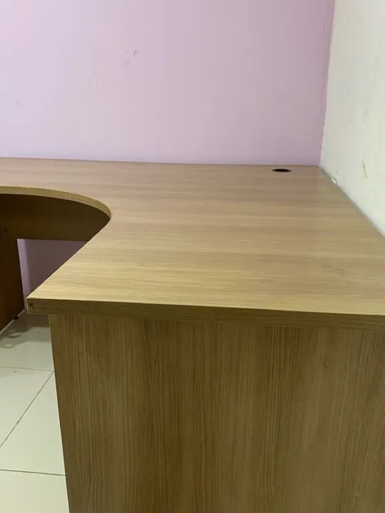 Mesa de Escritório Curva 