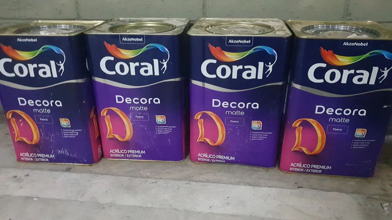 Tinta Coral Decora Matte Fosco Acrílico Premium - Valor por unidade. - Foto 3