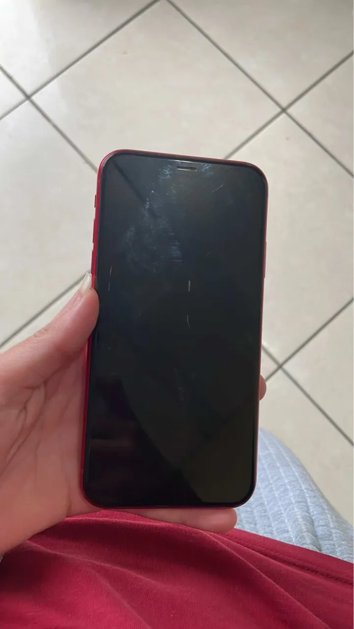 Tela iPhone XR Vermelho - Original