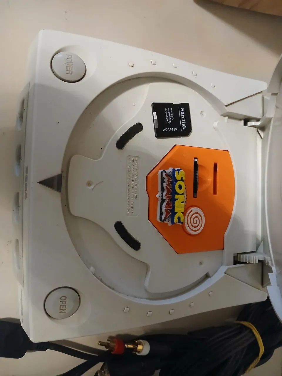 Dreamcast COM GDEMU SD64GB Console de Vídeo Game - Foto 2