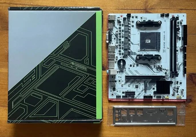 Placa Mãe B450 AM4 MACHINIST Micro-ATX - Suporte Ryzen (1ª a 5ª Geração)