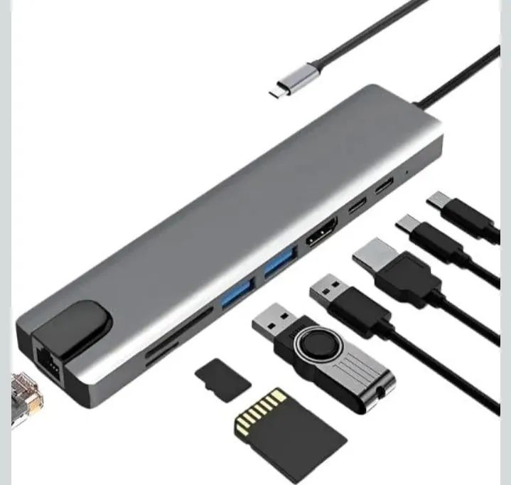 HUB USB 8 em 1  - Foto 2