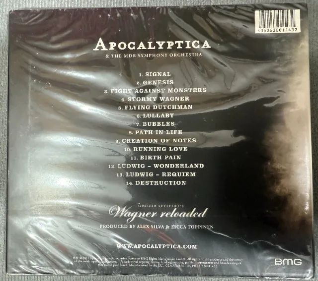 CD APOCALYPTICA - LIVE IN LEIPZIG(2013) IMPORTADO - Foto 3