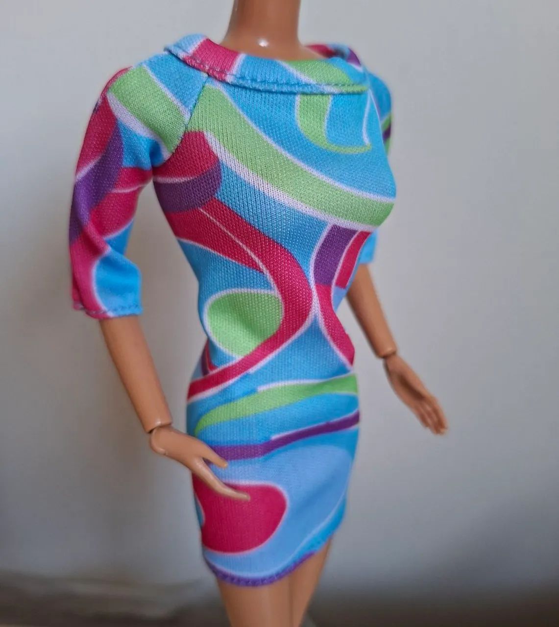 Vestido da Barbie Totaly Hair - Foto 3