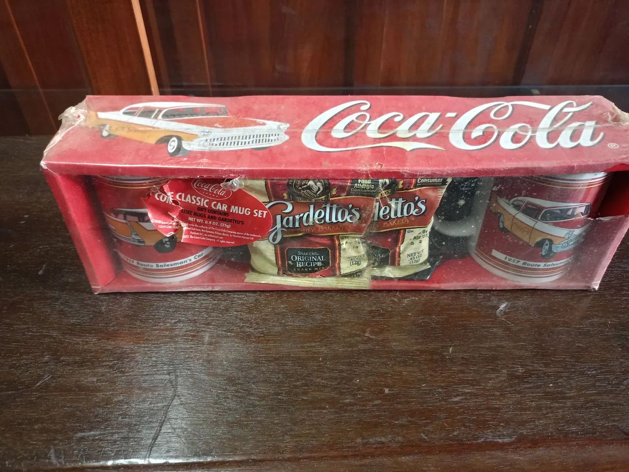 Kit Coca-Cola Canecas e Salgadinhos Jardetto's - Foto 3