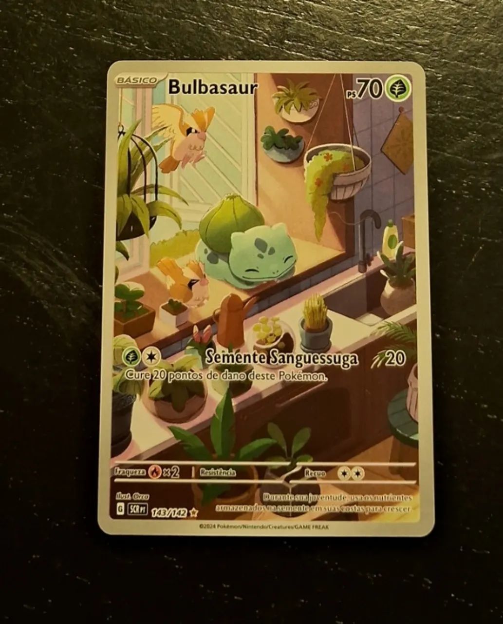 Bulbasaur (143/142) - NM - Coroa Estelar - Foto 2