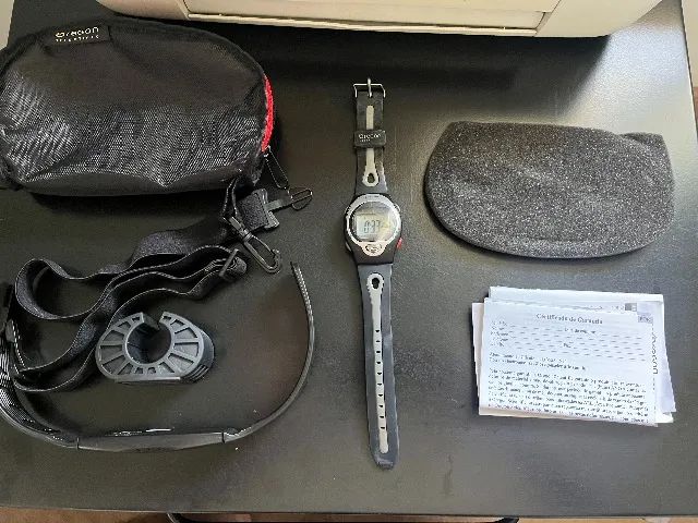 Relógio Monitor Cardíaco Oregon Scientific HR102 - Completo / Conservado / Com Cinta - Foto 2