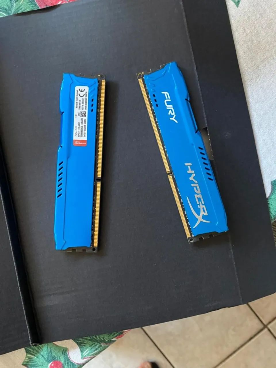 Memórias ram hyper x ddr3