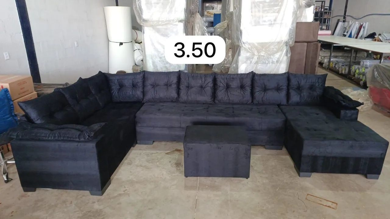 Sofá grande a pronta entrega 