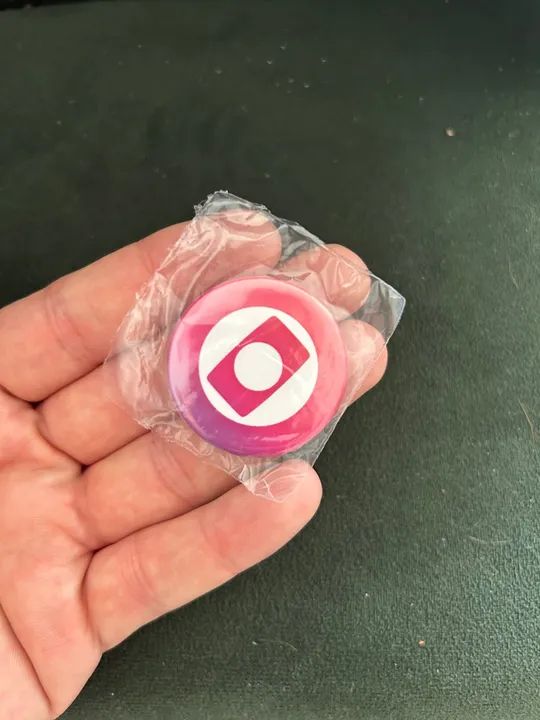 Broche Oficial da TV Globo (Raro e Exclusivo) - Foto 2
