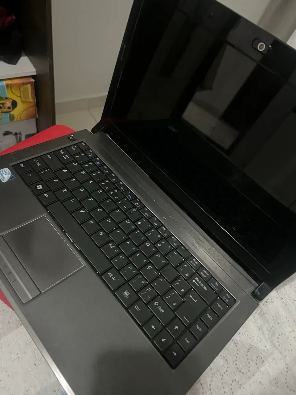 Notebook para retirada de peças 