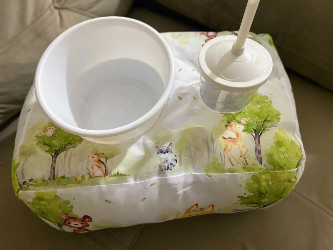 Almofada de cinema com balde + copo  - Foto 3