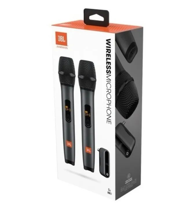 Microfone JBL Sem Fio para Karaokê - Foto 3