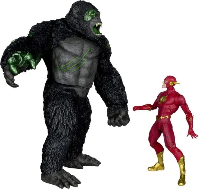 Titano Vs The Flash Mcfarlane Toys Dc Multiverse - Lacrado - Foto 4