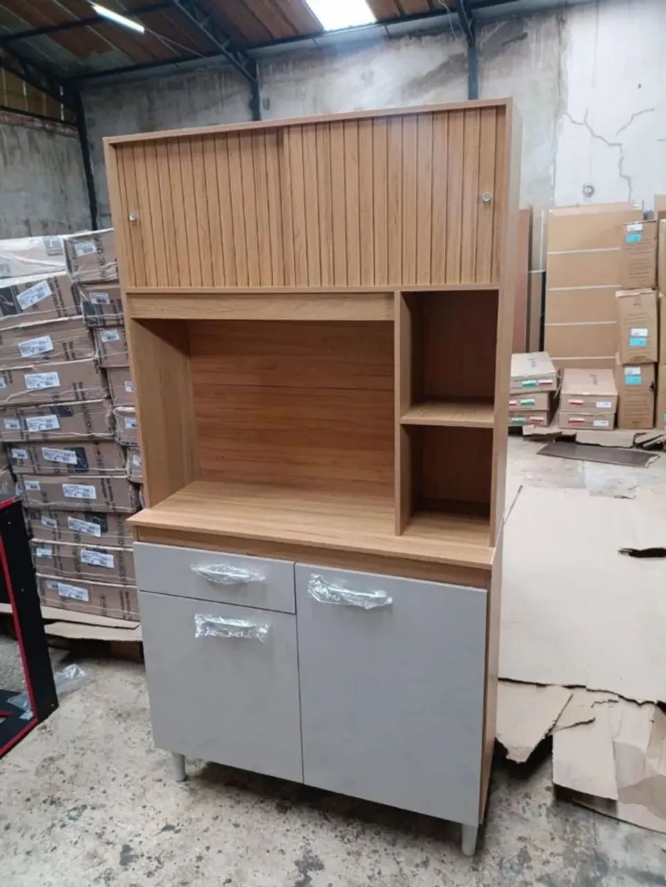Armário de Cozinha Duda 90 - Entrega e montagem grátis 