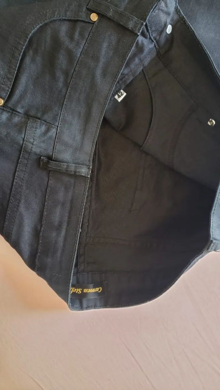 Calça jeans feminina Carmem Steeffens  - Foto 5