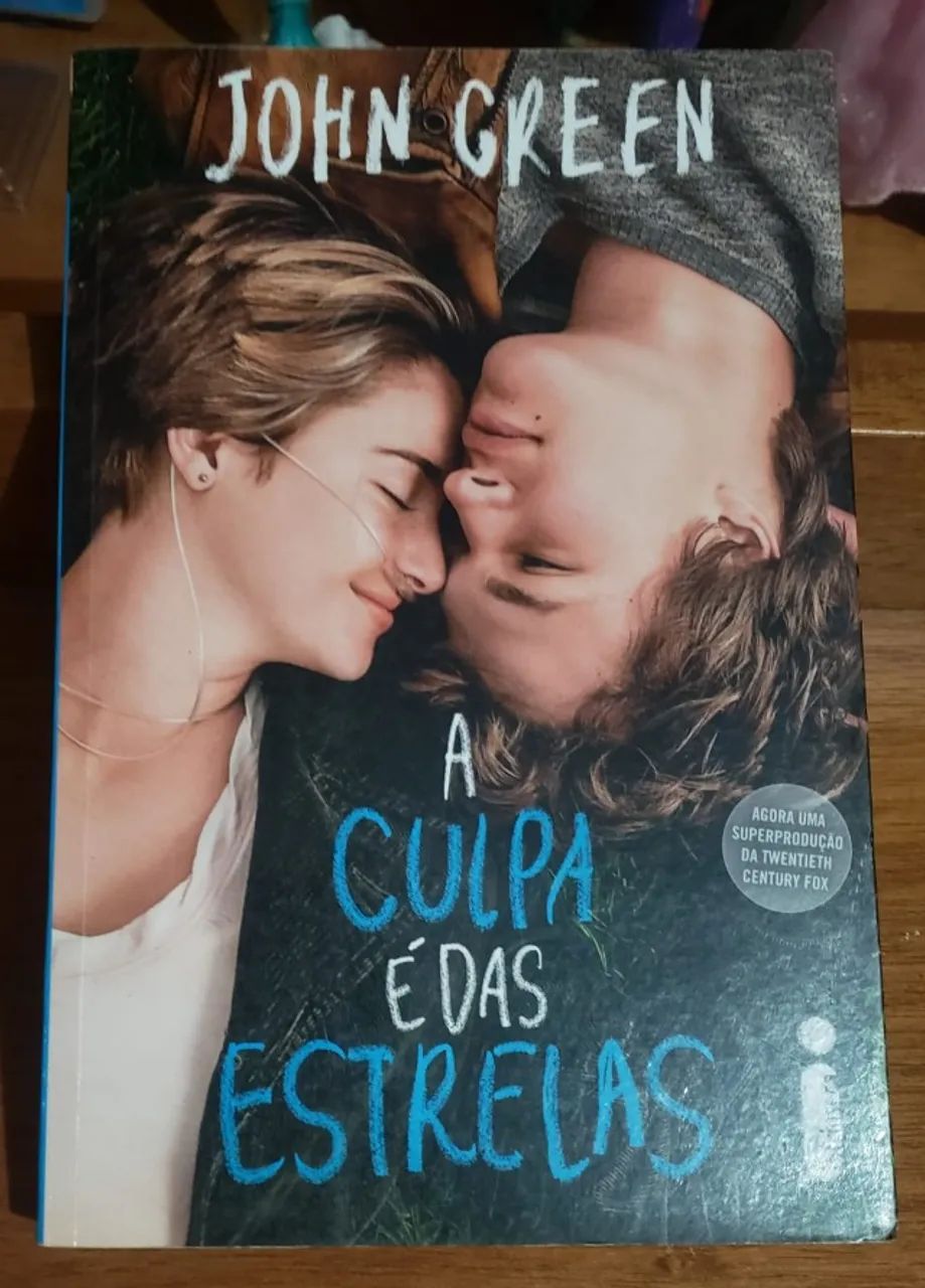 Livro "A culpa é das estrelas."