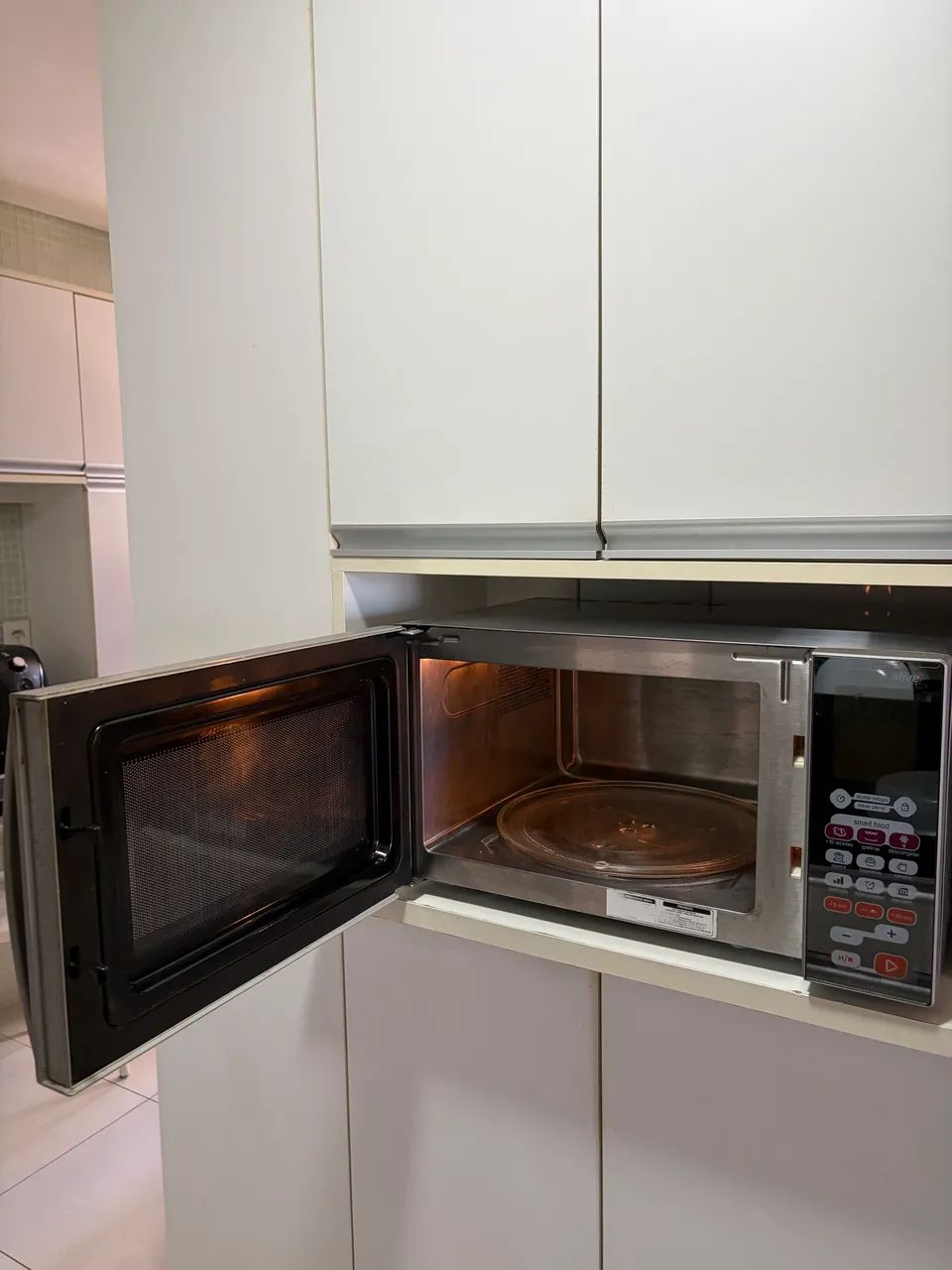 microondas Brastemp ative inox - Foto 4