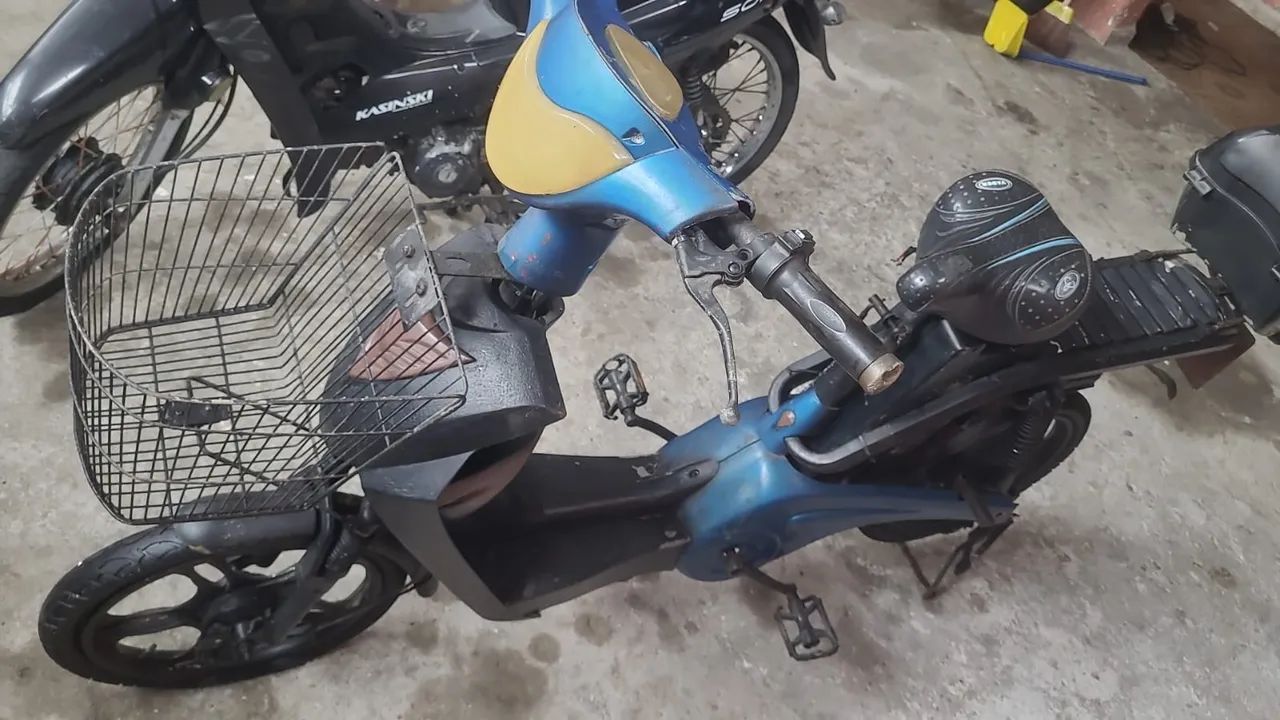 Moto e bicicleta eletrônica  - Foto 3