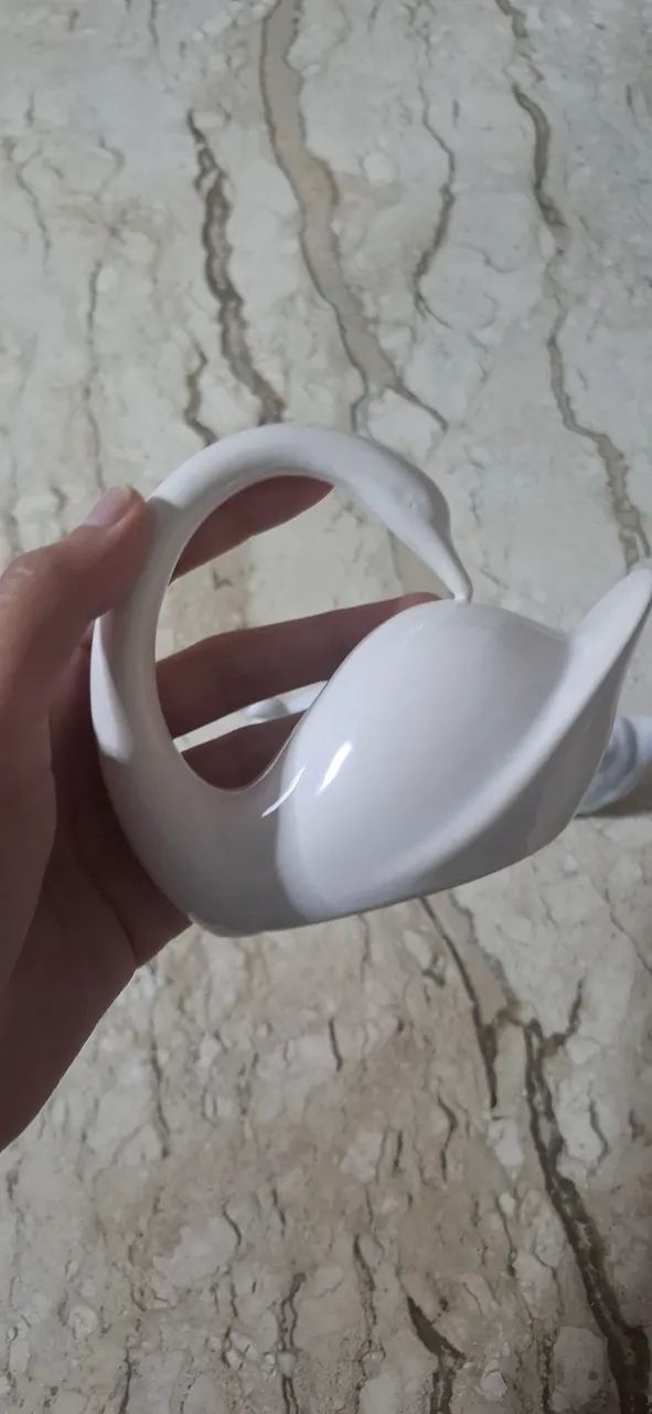 bibelô de cisne - Foto 2