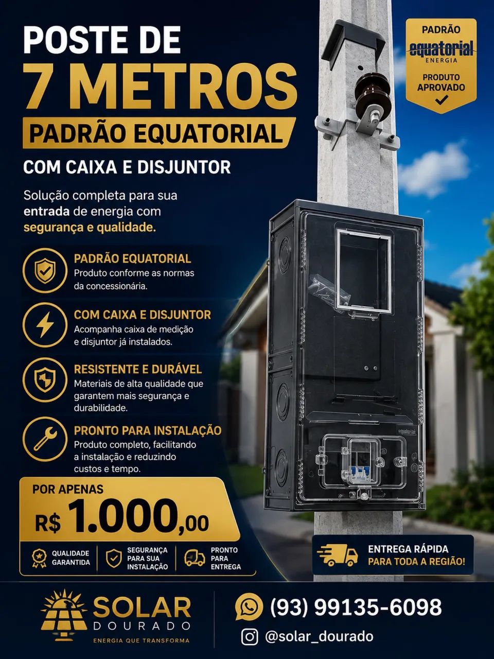 Poste equatorial 